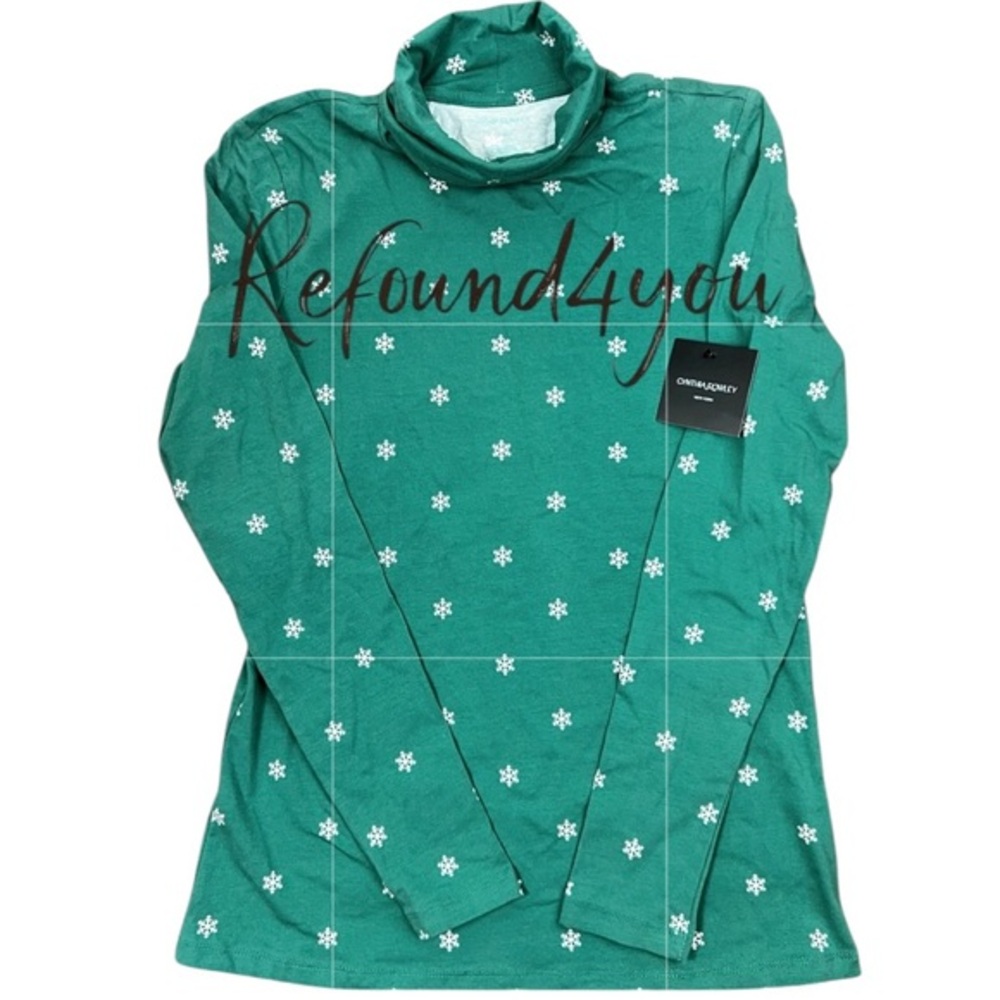 Cynthia Rowley - ‘Snowflakes’ Woman’s turtleneck. SX: S, M. NWT